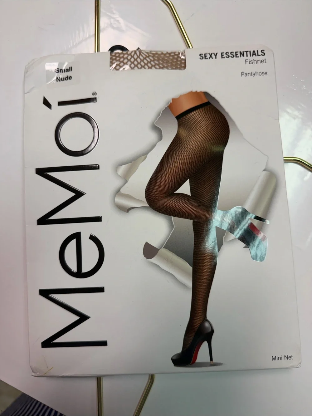 Memoi Sexy Essentials Fishnet Pantyhose - Nude